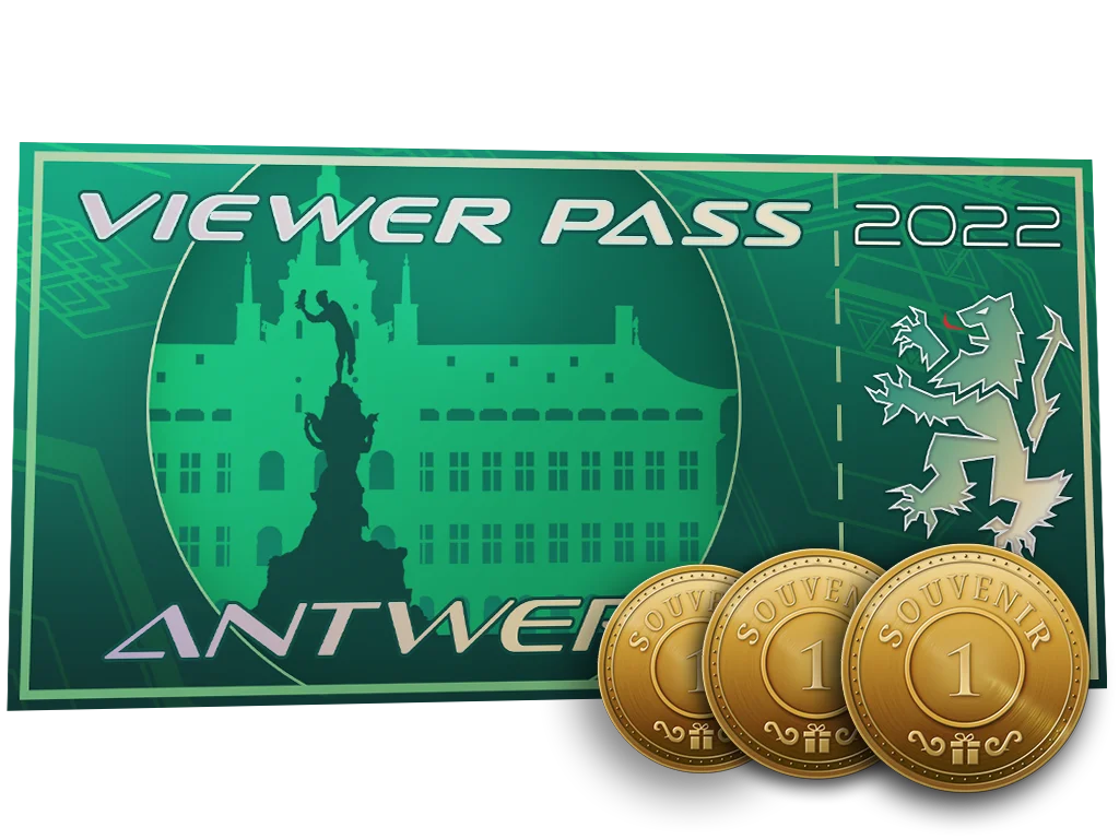 Viewer Pass + 3 Souvenir TokensAntwerp 2022