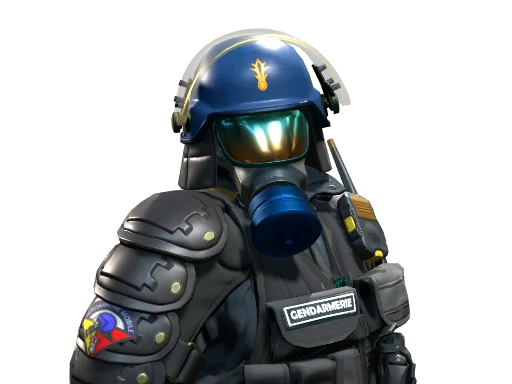 Gendarmerie NationaleChem-Haz Capitaine