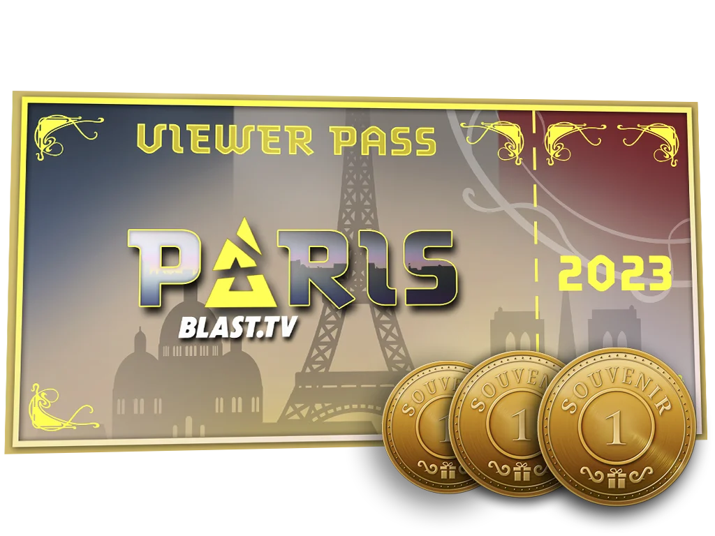 Viewer Pass + 3 Souvenir TokensParis 2023