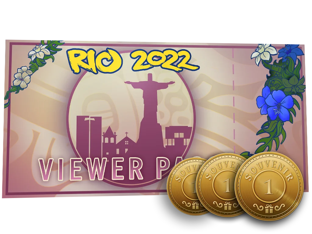 Viewer Pass + 3 Souvenir TokensRio 2022