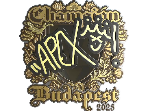 Budapest 2025apEX (Gold, Champion)