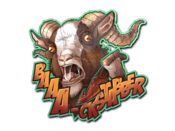 StickerBaaa-ckstabber!