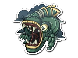 StickerBaby Fire Serpent