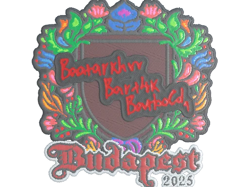 Budapest 2025Bart4k (Embroidered)