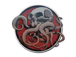StickerBlood Moon Tentaskull