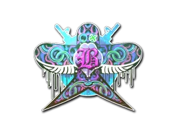 StickerBlue Swallow