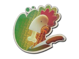 StickerBonehead (Holo)