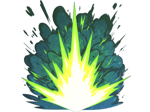 StickerBoom Detonation (Glitter)