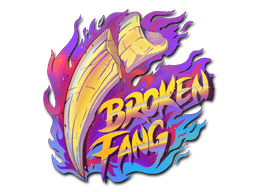 StickerBroken Fang (Holo)