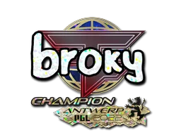 Antwerp 2022broky (Glitter, Champion)