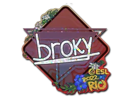 Rio 2022broky (Glitter)