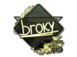 Rio 2022broky (Gold)