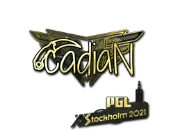 Stockholm 2021cadiaN (Gold)