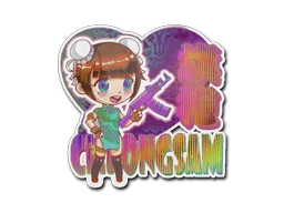 StickerCheongsam (Holo)