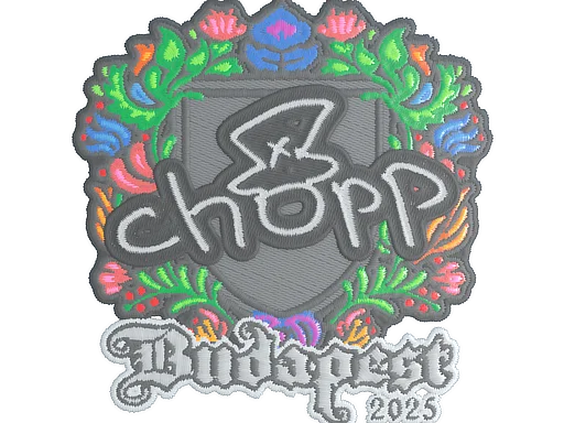 Budapest 2025chopper (Embroidered)