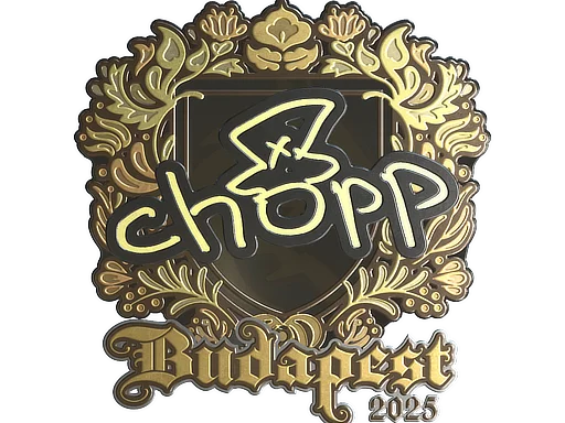 Budapest 2025chopper (Gold)