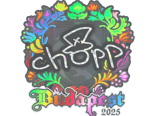 Budapest 2025chopper (Holo)
