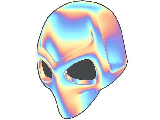 StickerChrome Dome (Holo)
