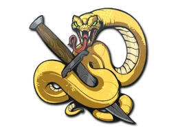 StickerCoiled Strike