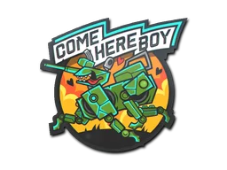 StickerCome Here Boy