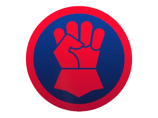 StickerCrimson Fists