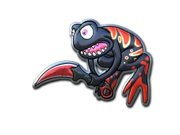 StickerCrimson Web Poison Frog (Foil)