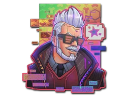 StickerCyber Romanov (Holo)