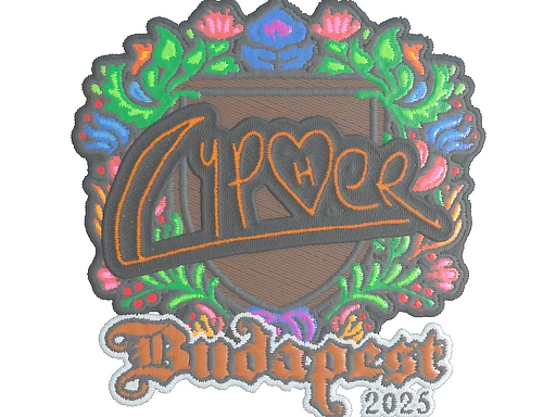 Budapest 2025Cypher (Embroidered)