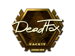 London 2018DeadFox (Gold)