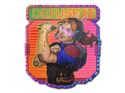 StickerDefuse It (Holo)