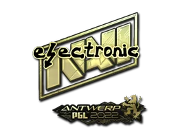 Antwerp 2022electronic (Gold)