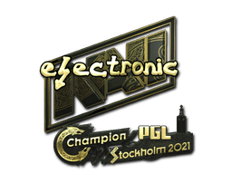 Stockholm 2021electroNic (Gold)