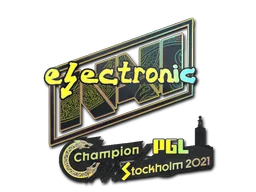 Stockholm 2021electroNic (Holo)
