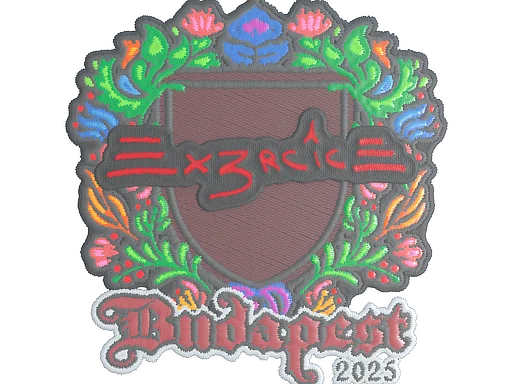Budapest 2025Ex3rcice (Embroidered)