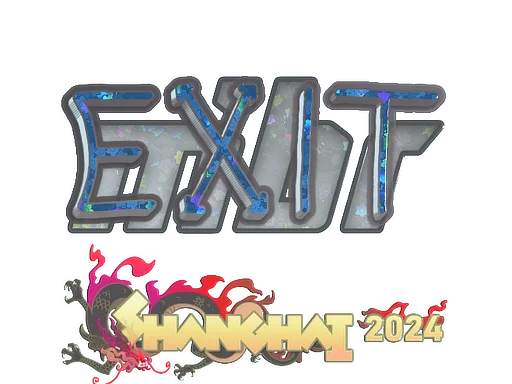 Shanghai 2024exit (Glitter)