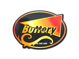 StickerFlame Buttery (Holo)
