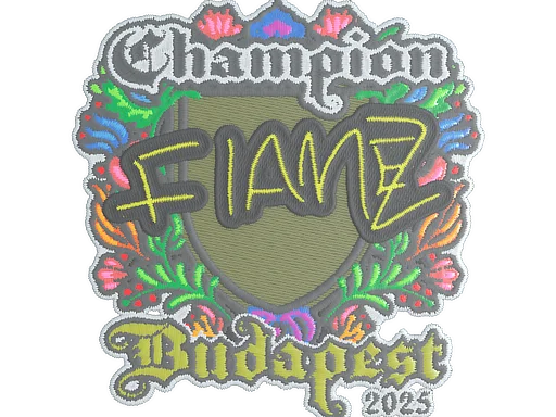 Budapest 2025FlameZ (Embroidered, Champion)
