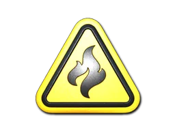 StickerFlammable (Foil)