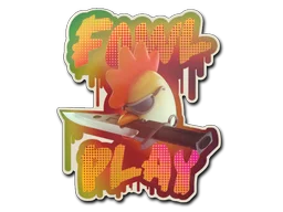 StickerFowl Play (Holo)