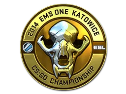 Katowice 2014Gold ESL Skull (Foil)