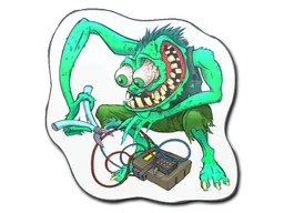StickerGreen Bombster