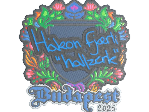 Budapest 2025hallzerk (Embroidered)