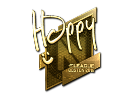 Boston 2018Happy (Gold)