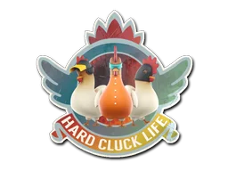StickerHard Cluck Life (Holo)