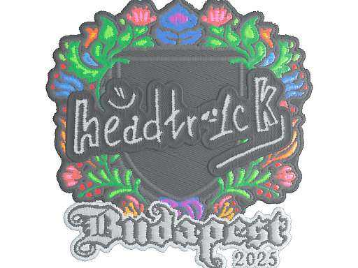 Budapest 2025headtr1ck (Embroidered)