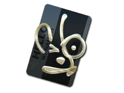 StickerHello AUG (Gold)