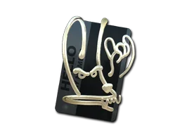 StickerHello M4A4 (Gold)