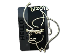 StickerHello PP-Bizon (Gold)