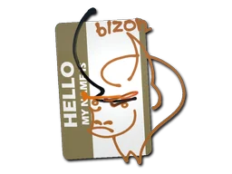 StickerHello PP-Bizon