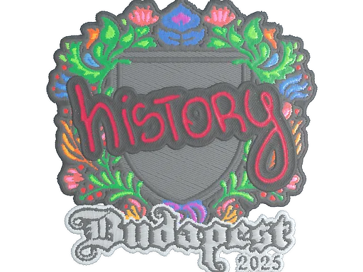 Budapest 2025History (Embroidered)